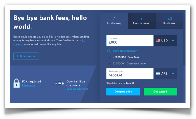 Envío de Dinero Internacional TransferWise vs Payoneer Envío de Dinero Internacional TransferWise vs Payoneer